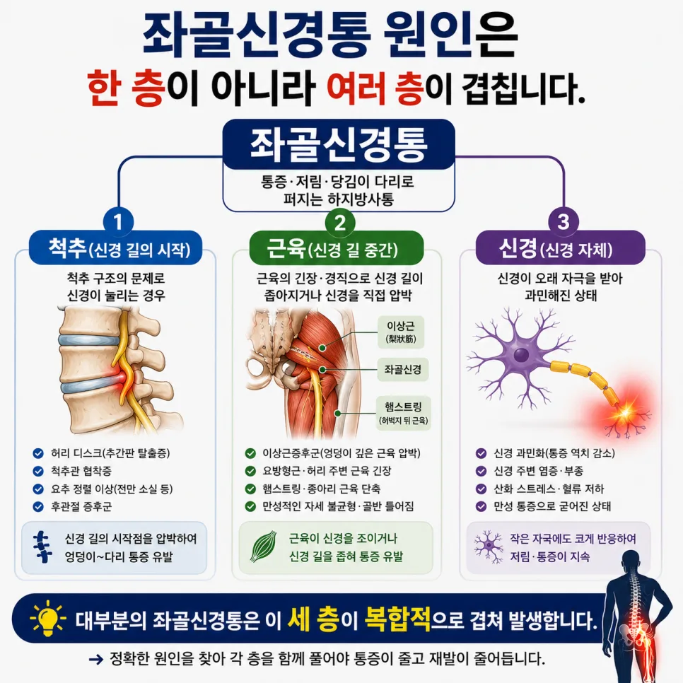 다리 저림은 다 디스크? 흔한 오해