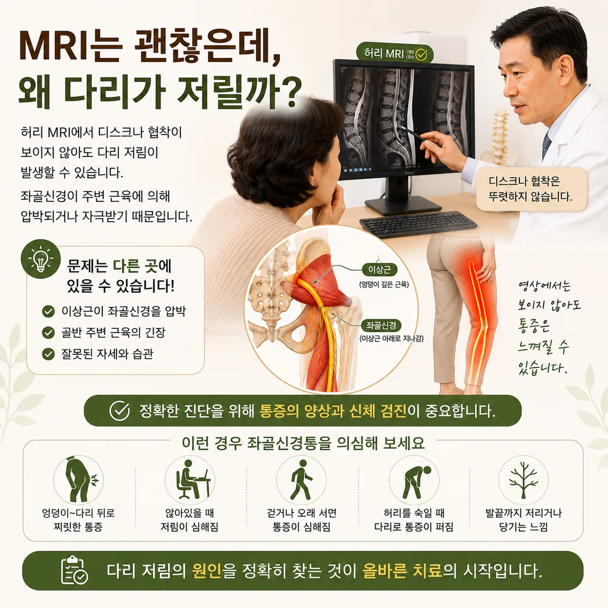 30년 임상에서 본 좌골신경통(하지방사통)의 길