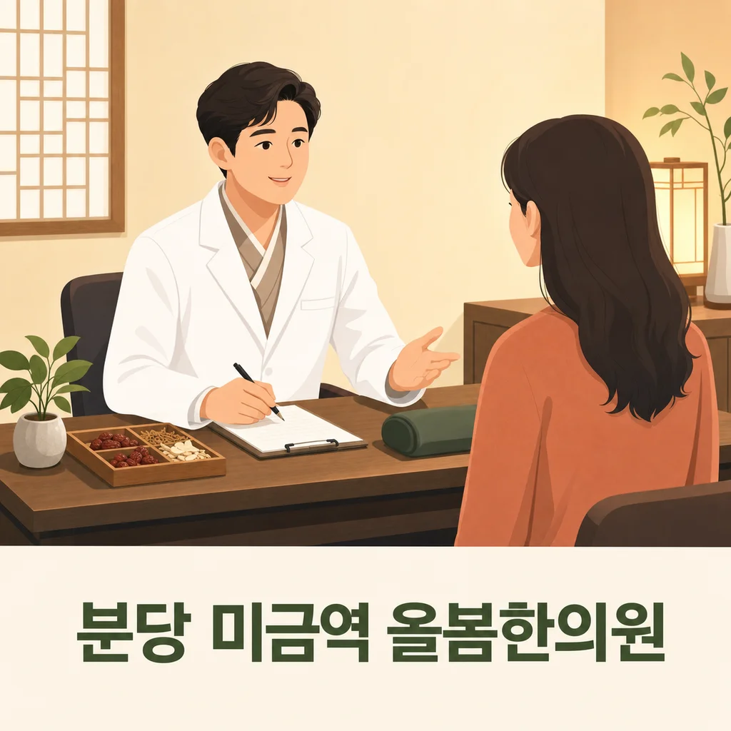 분당 미금역 올봄한의원 좌골신경통 상담