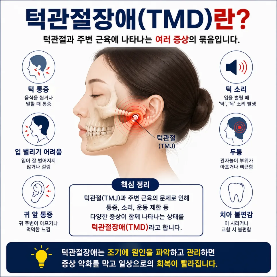 턱만 풀면 된다는 오해 — 더 깊은 뿌리