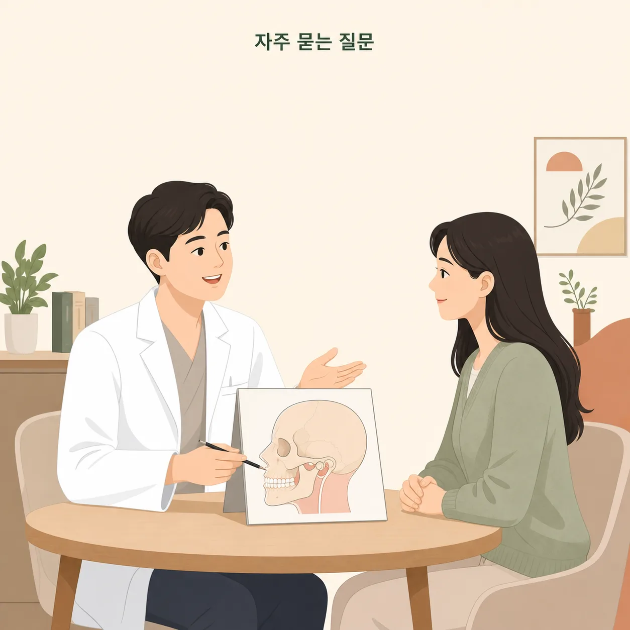 분당 미금역 올봄한의원 턱관절 두통 상담